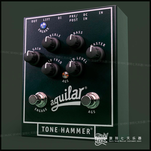 Aguilar Tone Hammer Preamp 贝斯前级/DI盒 发烧专业 单块效果器