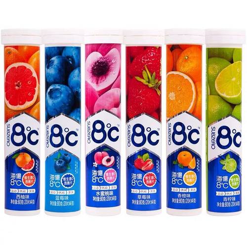 海亿固体青柠草莓水蜜桃包邮