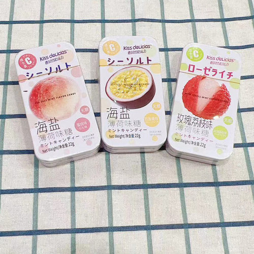 醇然心动无糖薄荷糖清口性价比高