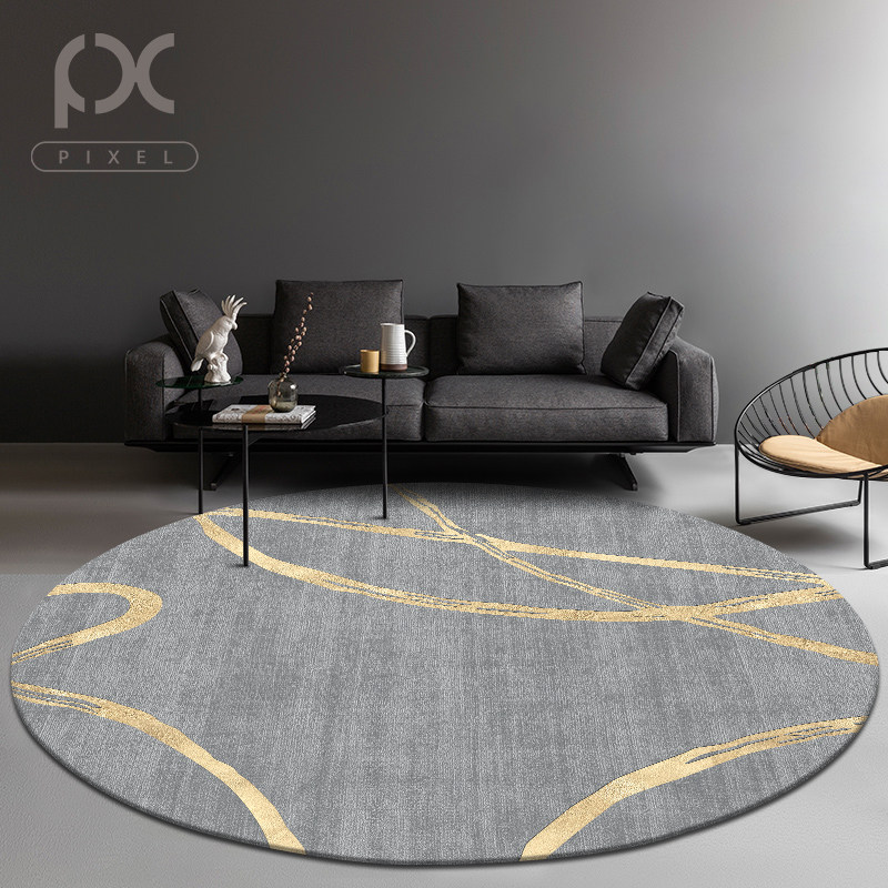地毯客厅卧室床边毯圆形简约轻奢茶几电脑椅衣帽间地垫免洗防滑垫,居家布艺,地毯,淘宝优惠券,粉丝福利购,淘宝优惠卷