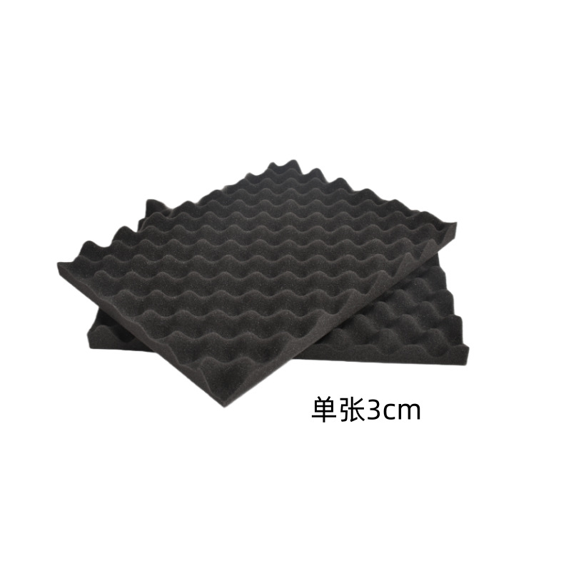 包装鸡蛋棉垫黑色礼盒防震海棉防工具箱内衬