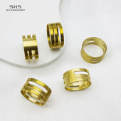 铜质挂圈戒指圈不锈钢开圈戒指单圈开合器工具圈diy手工饰品配件