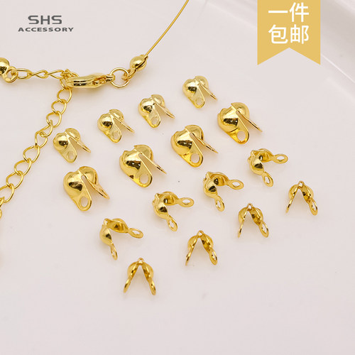 耳扣双耳包扣饰品配件豆仔扣保色