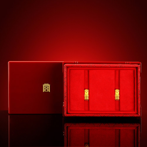 宫匠造办小龙鱼吊坠足金999黄金实心打孔小黄鱼