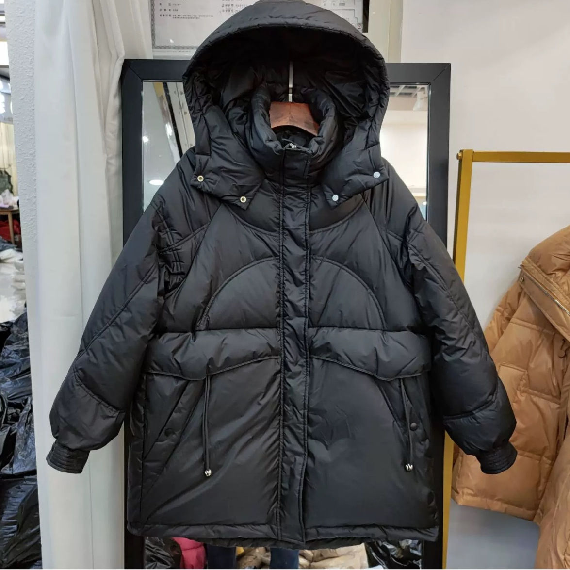 2025年新款网红中长款羽绒服