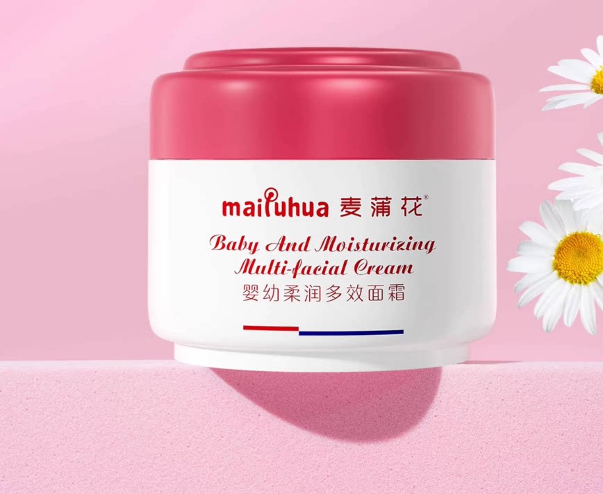 麦蒲花小安霜宝宝舒缓面霜润肤乳
