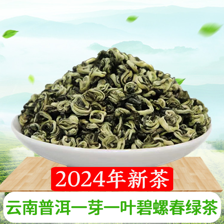 2024年一芽一叶碧螺春普洱绿茶