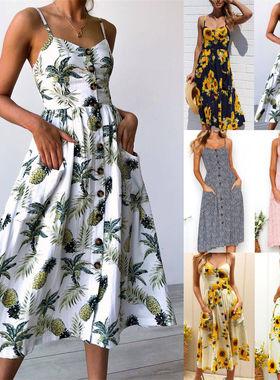 2018 clothes women summer sexy dresses casual ladies dress女