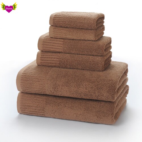 美容院酒店浴巾套装 3PCS 100% Cotton bath Towel Set Absorbent
