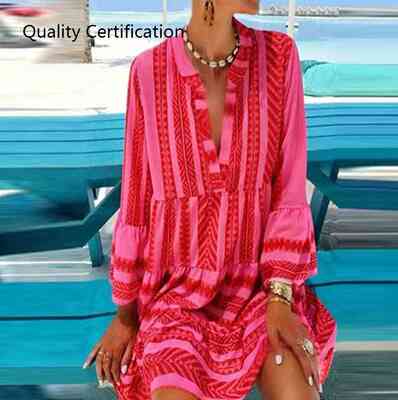 Party Short Beach Dress Casual Loose Sundress Female Dress