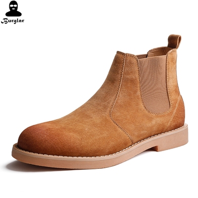 切尔西男靴子 Martin Chelsea Boots For Men 2020 Winter Shoes
