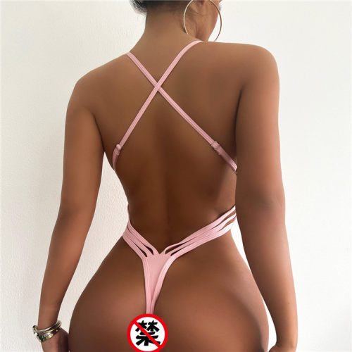 性感连体泳衣比基尼女 sexy one piece swimsuit swimwear bikini