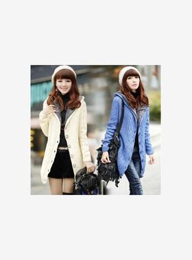 NEW winter coat women long sweaters jacket thick coats