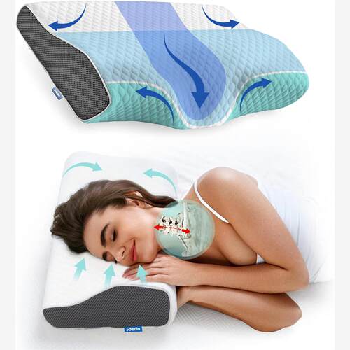 Cervical Anti Snore Pillows for Sleeping Neck Pain Relief 枕