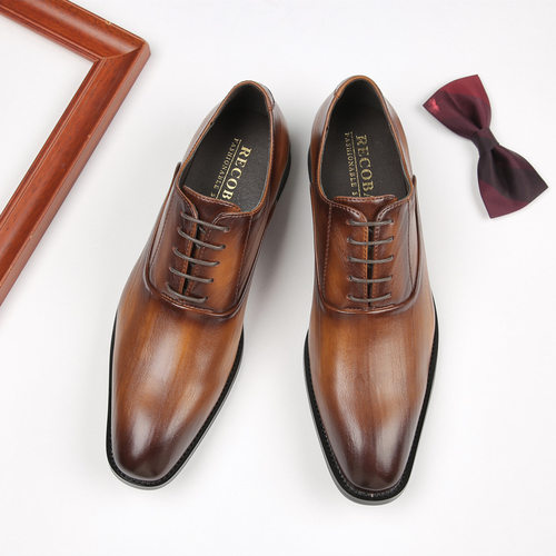 Men's Genuine Leather Shoe Elegant Formal Office Party S