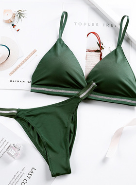 Ms Bra Panties G-String Lingerie Bikinis Set 性感比基尼套装