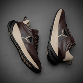 软底复古低帮皮鞋 欧洲站男鞋 男士 百搭厚底潮鞋 真皮时尚 运动休闲鞋