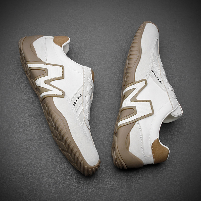 欧洲站男鞋时尚运动休闲鞋透气百搭拼色板鞋韩版拼色低帮德训鞋潮,流行男鞋,德训鞋,淘宝优惠券,粉丝福利购,淘宝优惠卷