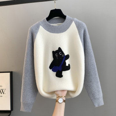 不起球不褪色的加厚保暖内搭毛衣