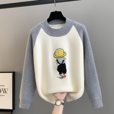 不起球不褪色加厚保暖内搭毛衣