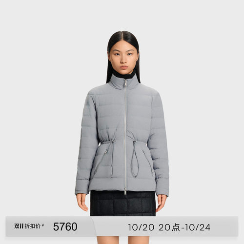 [奢享8折]MOOSE KNUCKLES 女士经典LOGO鹅绒收腰小剪刀羽绒服外套