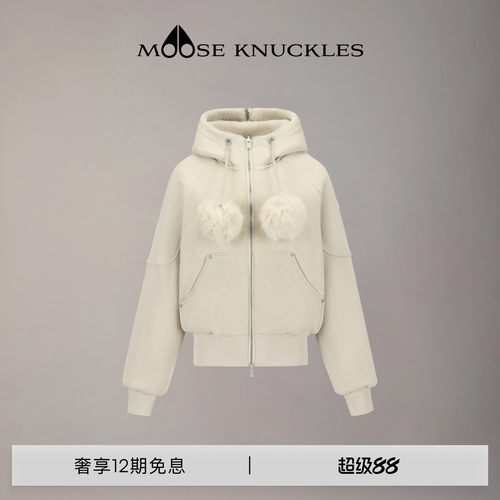 [早秋新品]MOOSE KNUCKLES BUNNY女士双面两穿小剪刀连帽外套