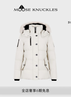 MOOSE KNUCKLES 3Q经典 JACKET 女士鹅绒毛领羽绒服