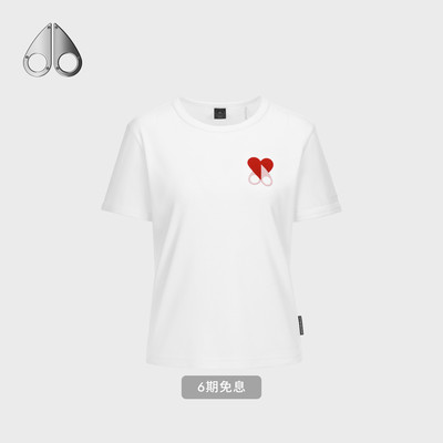 MOOSE KNUCKLES CVD 限定系列女士修身短款T恤