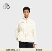 MOOSE KNUCKLES LAKE女士简约可调节收腰夹克外套