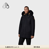 MOOSE 毛领小剪刀羽绒服派克大衣 修身 KNUCKLES 男士