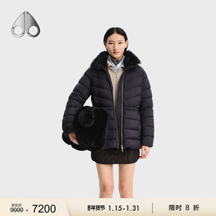 [限时8折]MOOSE KNUCKLES 女士鹅绒收腰小剪刀羽绒服