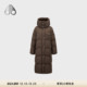 PUFFER KNUCKLES MOOSE 反转LOGO长款 鹅绒小剪刀羽绒服 秋冬新品