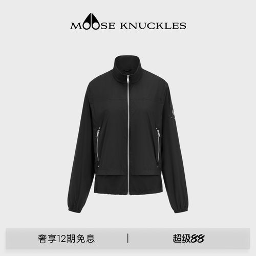 MOOSE KNUCKLES 女士户外露营UPF50+小剪刀防晒衣