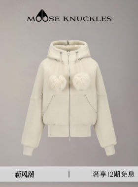 [早秋新品]MOOSE KNUCKLES BUNNY女士双面两穿小剪刀连帽外套