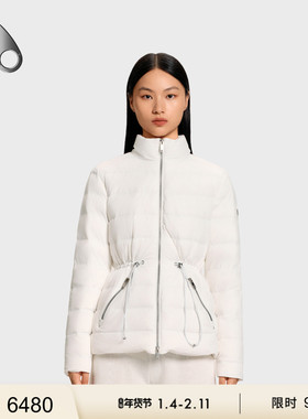 [限时9折]MOOSE KNUCKLES女士鹅绒收腰羽绒服外套