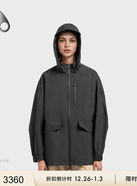 [限时7折]MOOSE KNUCKLES NADIA RAIN 女士收腰露营夹克外套