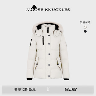 MOOSE KNUCKLES 3Q经典 JACKET 女士鹅绒毛领羽绒服