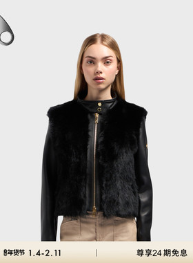 MOOSE KNUCKLES LUNA LEATHER 女士休闲保暖夹克外套