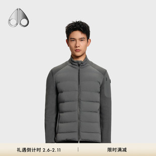 MOOSE KNUCKLES HYBRIDS 男士拼接鹅绒小剪刀羽绒外套