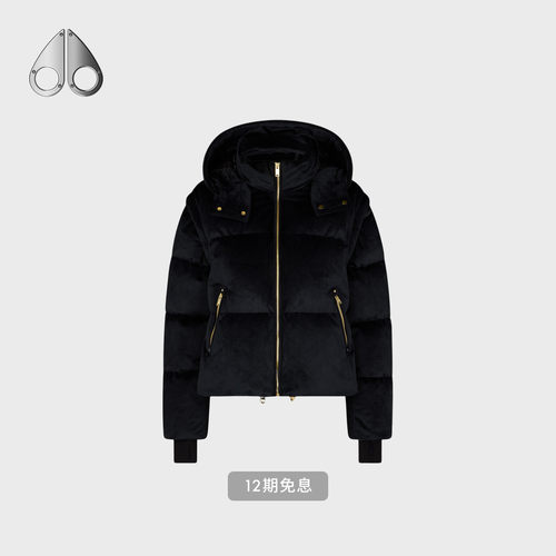 MOOSE KNUCKLES PUFFER女士金标鹅绒泡芙小剪刀羽绒服