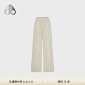 秋冬新品 限时9折 MOOSE KNUCKLES 女士宽松休闲长裤