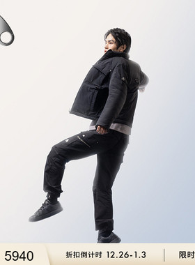 [限时9折][秋冬新品]MOOSE KNUCKLES男士休闲小剪刀轻羽绒外套