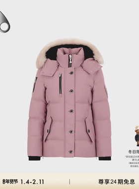 [秋冬新品]MOOSE KNUCKLES 3Q经典 JACKET 女士鹅绒毛领羽绒服