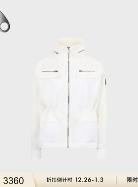 [限时7折][爆款补货]MOOSE KNUCKLES 女士可收纳兜帽夹克外套