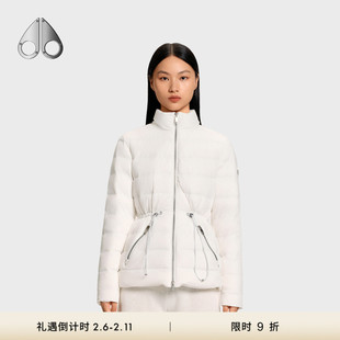 [限时9折]MOOSE KNUCKLES女士鹅绒收腰羽绒服外套