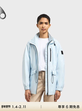 MOOSE KNUCKLES NADIA RAIN 女士收腰露营夹克外套