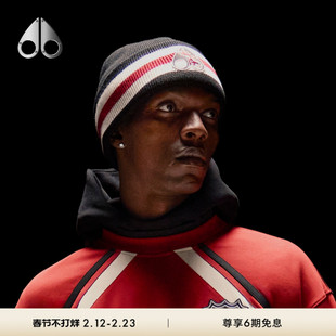 [秋冬新品]MOOSE KNUCKLES NHL联名男士针织帽