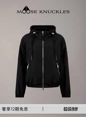 [早春新品]MOOSE KNUCKLES 女士休闲时尚小剪刀连帽外套