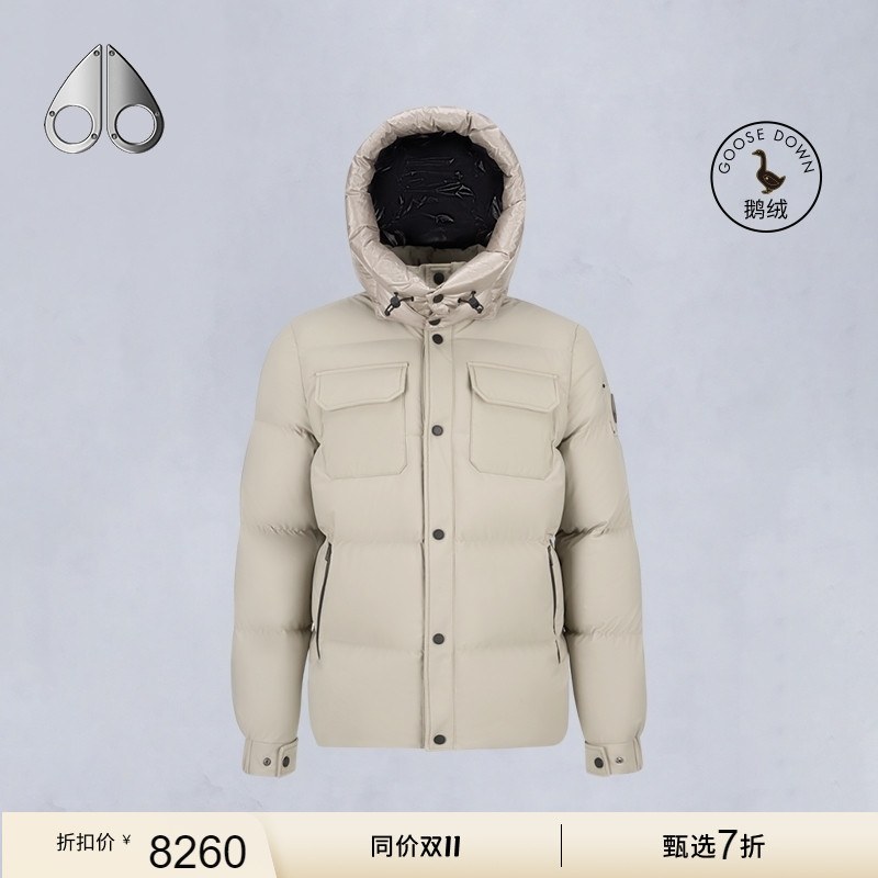 [折扣]MOOSE KNUCKLES SUTHEP JACKET 男士保暖鹅绒小剪刀羽绒服