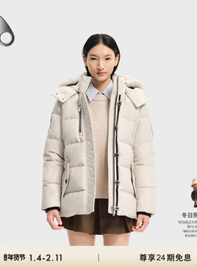 [秋冬新品]MOOSE KNUCKLES 3Q经典 JACKET 女士鹅绒毛领羽绒服